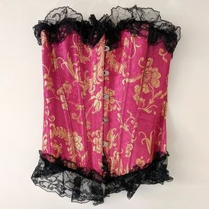 Vintage corset bustier